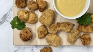 freezer friendly air fryer chicken nuggets recipe