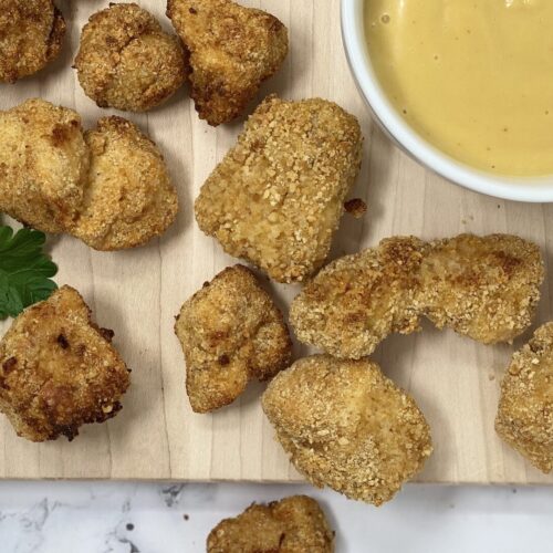 freezer friendly air fryer chicken nuggets recipe