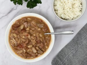 freezer friendly country style ribs and white beans