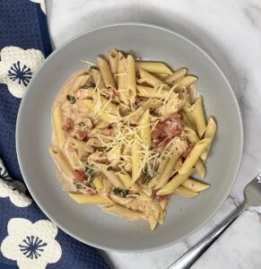 freezer friendly creamy chicken penne recipe