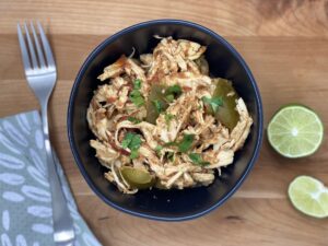 freezer friendly salsa verde chicken recipe