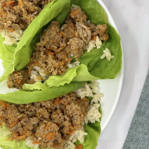 freezer friendly teriyaki lettuce wraps recipe