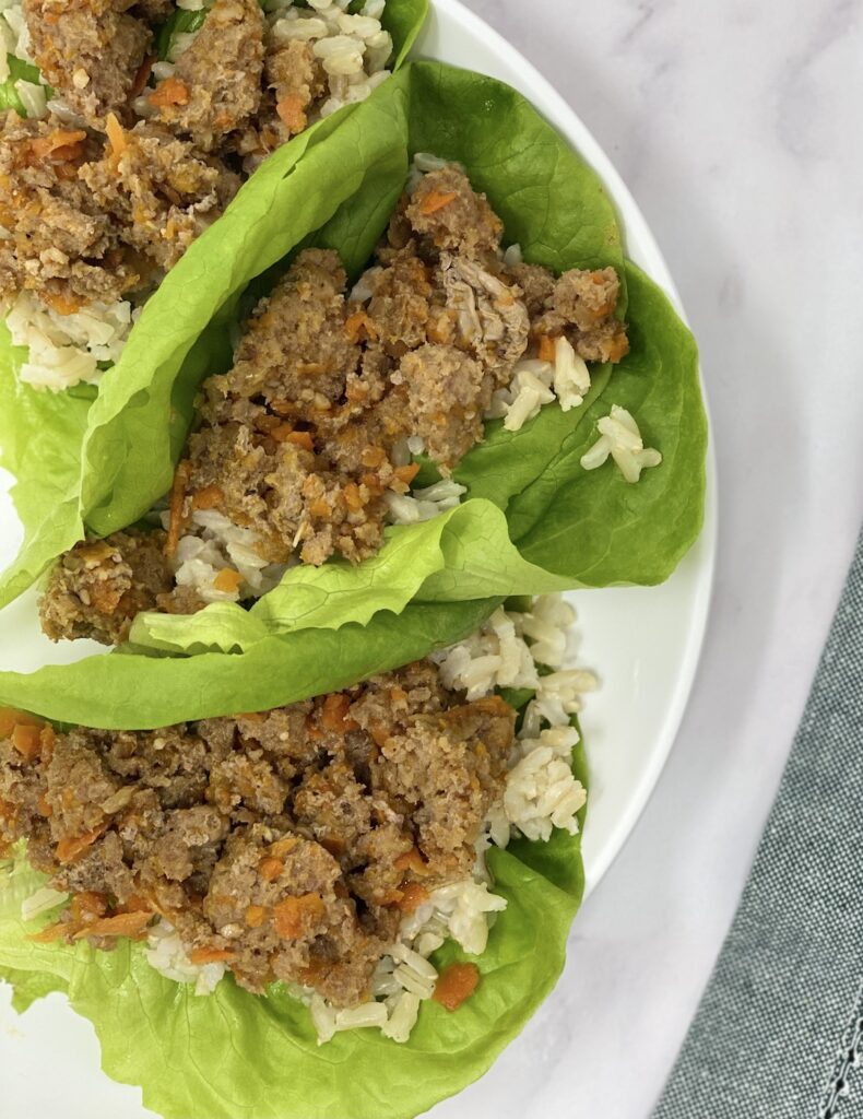 freezer friendly teriyaki lettuce wraps recipe