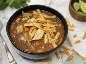 freezer friendly tortilla soup - Cafe Rio Copycat recipe