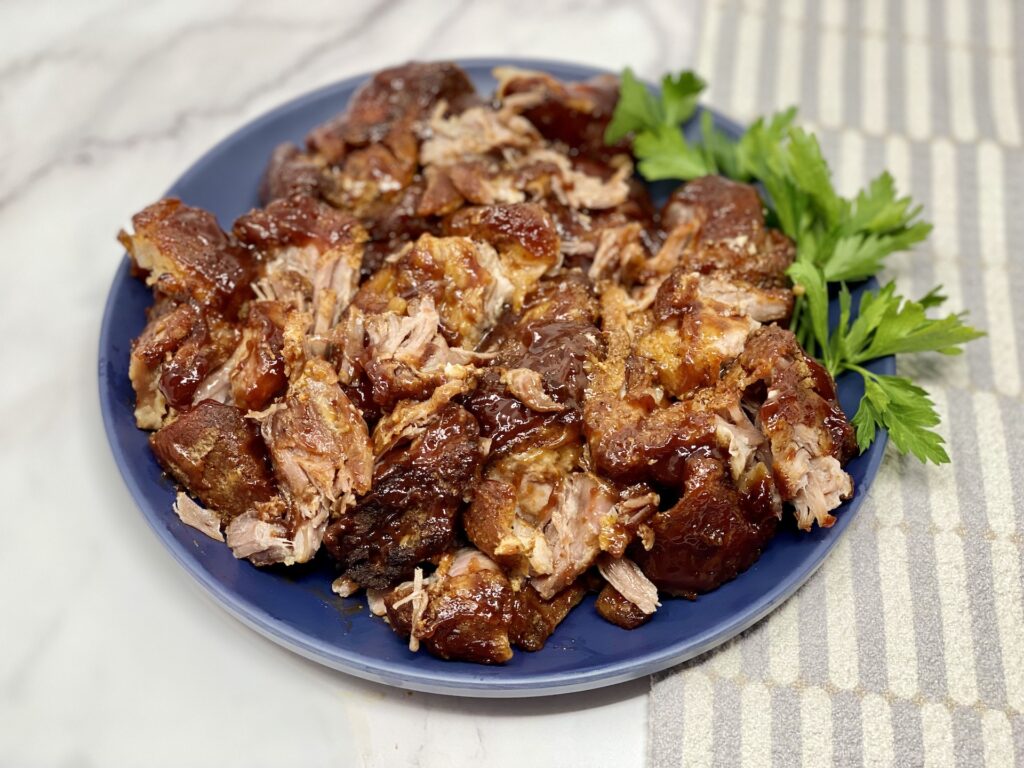 freezer friendly slow cooker boneless BBQ pork ribs