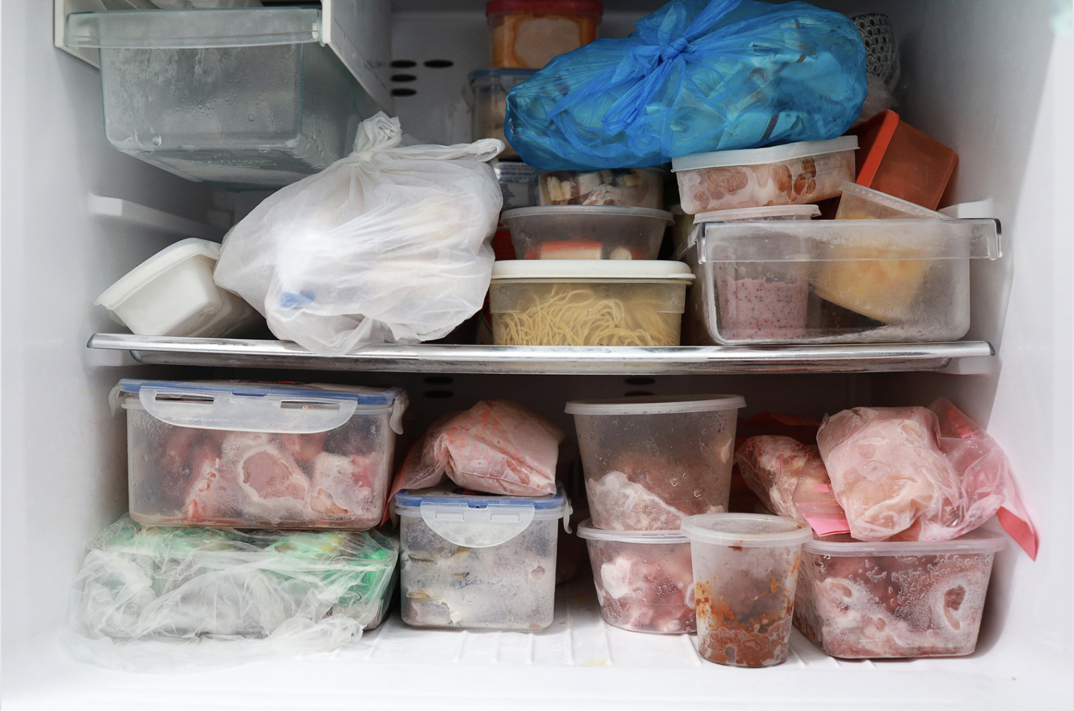 Maximize your freezer space for freezer meal prep