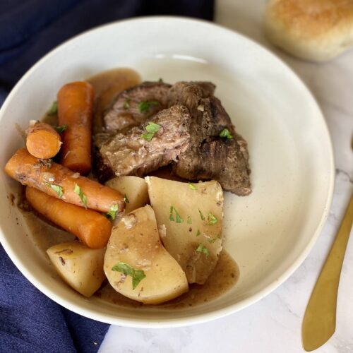 Traditional Pot Roast - Slow cooker, pressure cooker, freezer meal prep