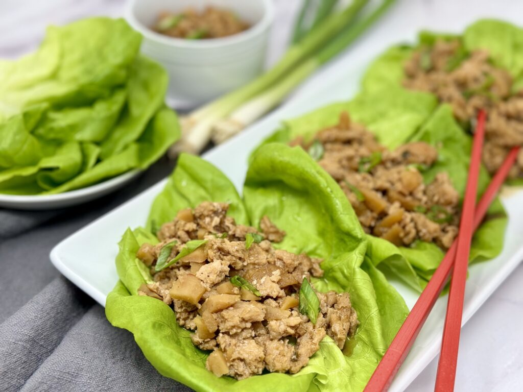 PF Changs Copycat Lettuce Wraps - slow cooker, pressure cooker, stove top, freezer meal prep