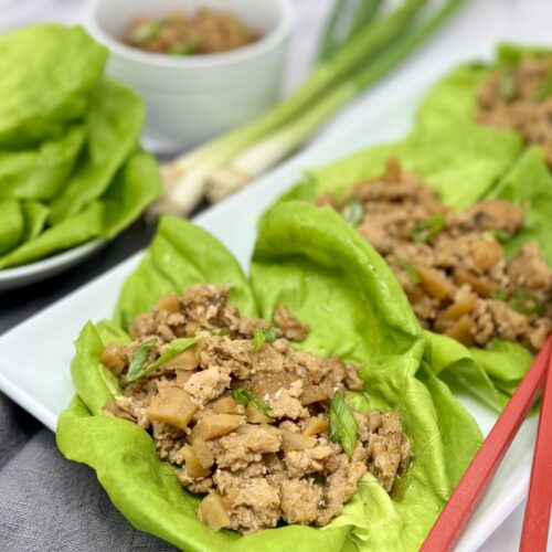 PF Changs Copycat Lettuce Wraps - slow cooker, pressure cooker, stove top, freezer meal prep