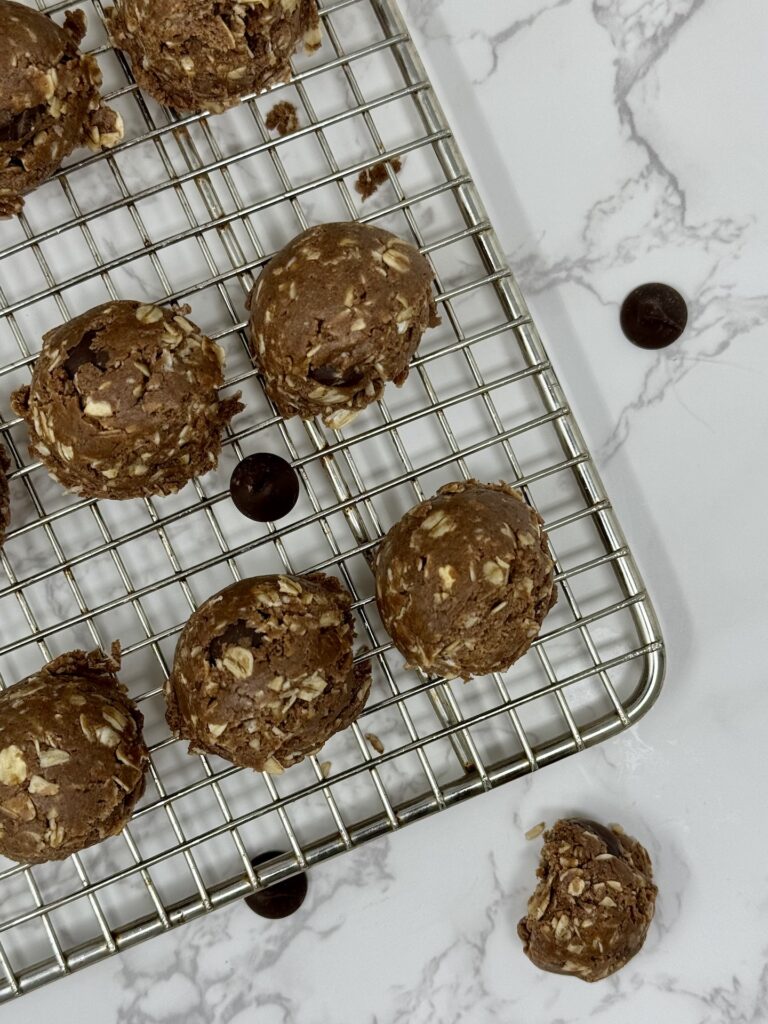 Chocolate Chunk Peanut Butter Balls