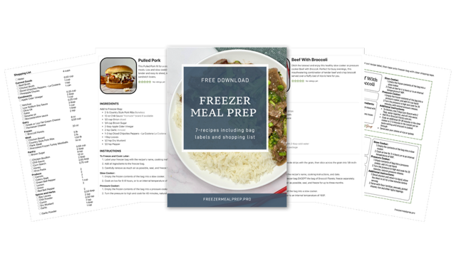 Freezer Meal Course - website free download image